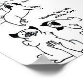 なぜパグだ？ ポスター (角)