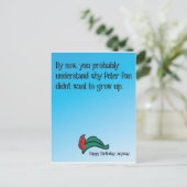 なぜピーターパンは成長したくなかったのか ポストカード (スタンド正面)