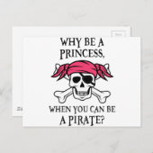 なぜプリンセスなの海賊になれるの？ ポストカード (正面/裏面)