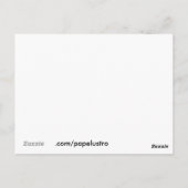 なぜベジタリアン ポストカード (裏面)