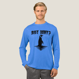 なぜペンギン?ペンギンの歩行グラフィック トライブレンドTシャツ