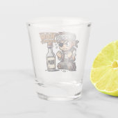 なぜラムが消えた？ ショットグラス (裏面)