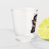 なぜラムが消えた？ ショットグラス (左)