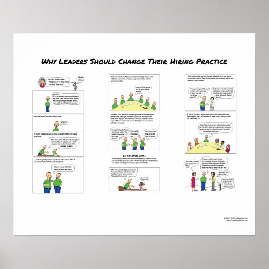 なぜリーダーは雇用慣行を変えるべきか ポスター (正面)