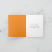 なぜ七面鳥は隠れていた?彼は読メニューだ!おもしろい カード (内部)