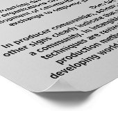 なぜ公正な取引を？ ポスター (角)