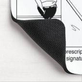 なぜ博士のSignature Legibleか。 マウスパッド (コーナー)
