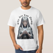 なぜ君はばか Tシャツ (正面)