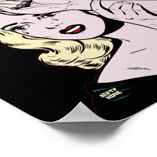 「なぜ彼氏は警官になれないのおもしろい?」 ポスター (角)