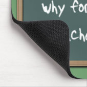 なぜ必要性先生おもしろいマウスパッドユーモア マウスパッド (コーナー)