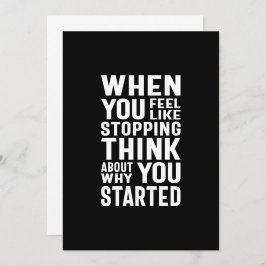 なぜ感じ自分が行われるのかストップ考え気に入った時 招待状 (正面/裏面)