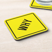 なぜ懸命プラスチックコースター コースター (左側)