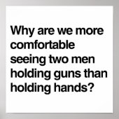 なぜ我々は2人の男性がguを保持するのを見て快適である ポスター (正面)