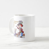 なぜ普通なの?そのおもしろいは? コーヒーマグカップ (正面左)