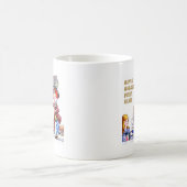 なぜ普通なの?そのおもしろいは? コーヒーマグカップ (中央)