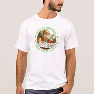 なぜ普通なの?その中のおもしろいは? Tシャツ