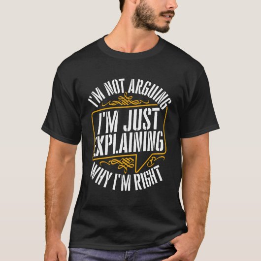 なぜ正しいギリシャ哲学なのか説明する Tシャツ (正面)