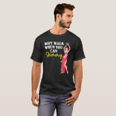 なぜ歩くときシムミーベリー踊りベリーD Tシャツ (正面フル)