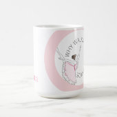 なぜ歩くもしあなたの名前バレリーナMugを踊ることができる コーヒーマグカップ (中央)