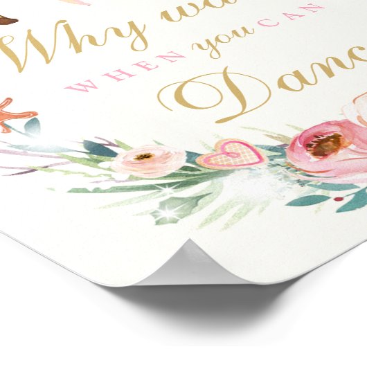 なぜ歩く時に踊るナツクラッカー誕生日 ポスター (角)