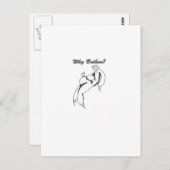 なぜ気にする?スロース商品 ポストカード (正面/裏面)