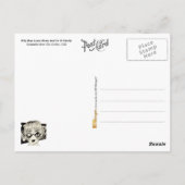 なぜ男の離れ子は家に戻って大学に行く ポストカード (裏面)