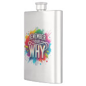 なぜ皮肉を込めておもしろいいるかインスパイア フラスク (左)