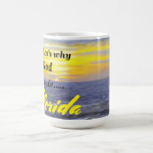 なぜ神はフロリダの海波マグカップを作った コーヒーマグカップ (中央)