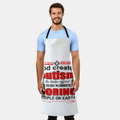 なぜ神は自閉症を創り出したのか エプロン (着用した状態)