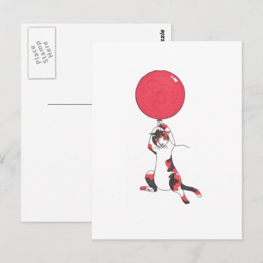 なぜ私が? ポストカード (正面/裏面)