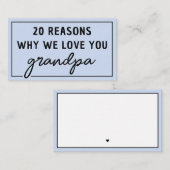 なぜ私たちはおじいちゃんを愛してるのかわいいのか ノートカード (正面/裏面)
