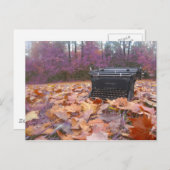 なぜ私に書しない？ ポストカード (正面/裏面)