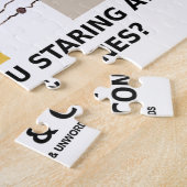 なぜ私のロッドとコーンを見ているの? ジグソーパズル (側面)