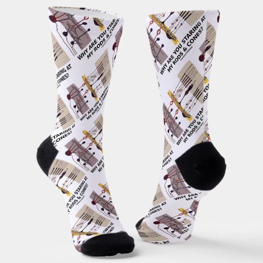 なぜ私のロッドとコーンを見ているの? ソックス (傾斜あり)