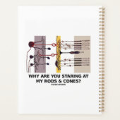 なぜ私のロッドとコーンを見ているの？ プランナー手帳 (裏面)