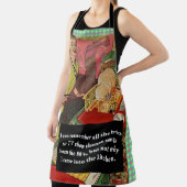 なぜ私はキッ来チヴィンテージに入ったおもしろい エプロン (インサイチュ)