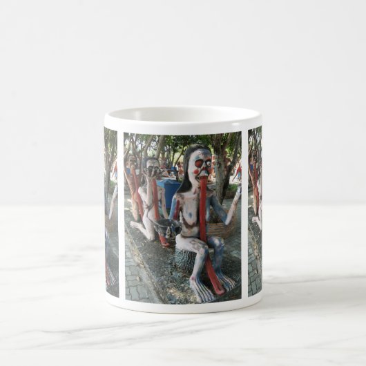 なぜ舌を盗んだ？... 3怖いタイのグール コーヒーマグカップ (中央)