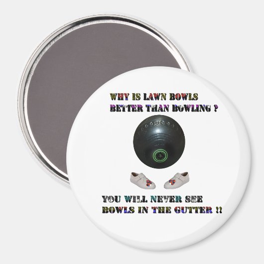 なぜ芝生の椀のほうがボーリングより優れているのか マグネット (正面/裏面)