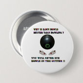 なぜ芝生の椀のほうがボーリングより優れているのか 缶バッジ (正面&裏面)