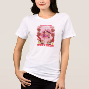 なぜ花を選んで衣服できる?ひまわり トライブレンドTシャツ