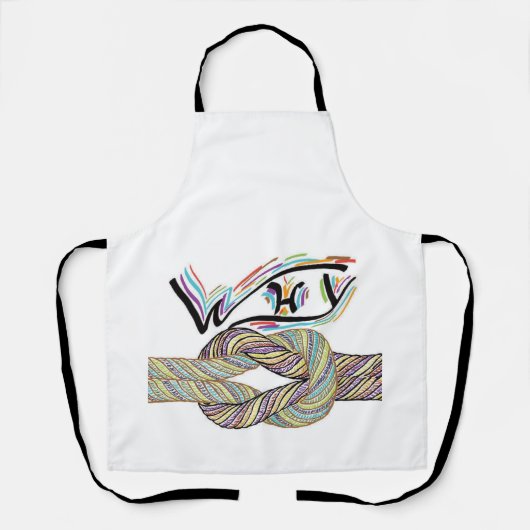 「なぜ違う」は無限のエプロン エプロン (正面)