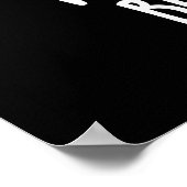 なぜ醤油Pun Dark BG ポスター (角)