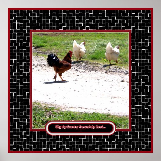 なぜ雄鶏は道を横切ったのか ポスター (正面)