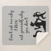 なぜ頼あなたが自分で走も頼やらないのか シェルパブランケット (正面(横))