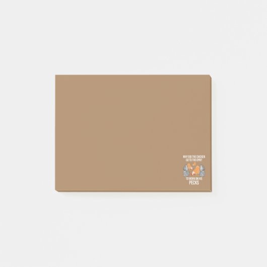 なぜ鶏はジムに行ったのか 面白い動物 ポストイット (正面)