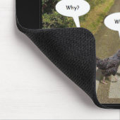 なぜ鶏は道路を渡った？ マウスパッド (コーナー)