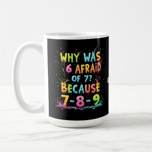 なぜ6が7を恐れた"7-8-9"の背後にある意味 コーヒーマグカップ (左)