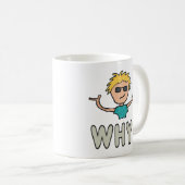 なぜ？ コーヒーマグカップ (正面右)