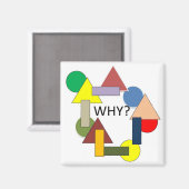 なぜ？ マグネット (正面/裏面)