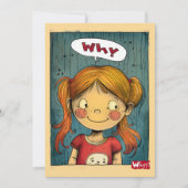 なぜ？ 招待状 (正面)